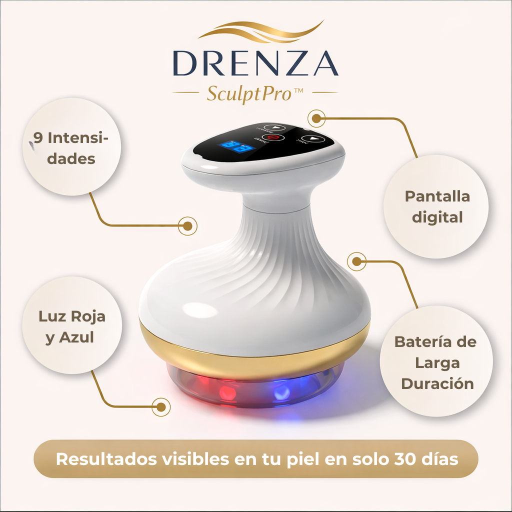DRENZA® SculptPro™ – Reafirma, suaviza y mejora la apariencia de tu piel