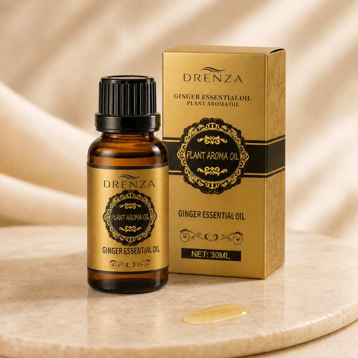DRENZA® Aceite de Jengibre Termoactivo 30ml